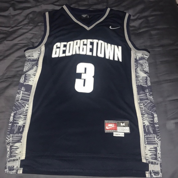 nike allen iverson georgetown jersey